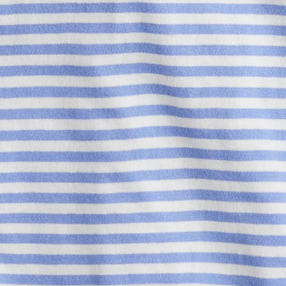 Kids' short-sleeve polo shirt in stripe KERRY STRIPE PERI IVORY