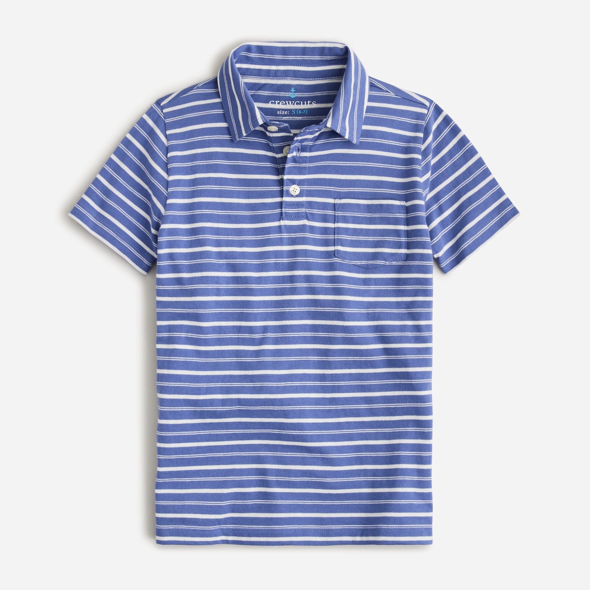 boys Kids' short-sleeve polo shirt in stripe