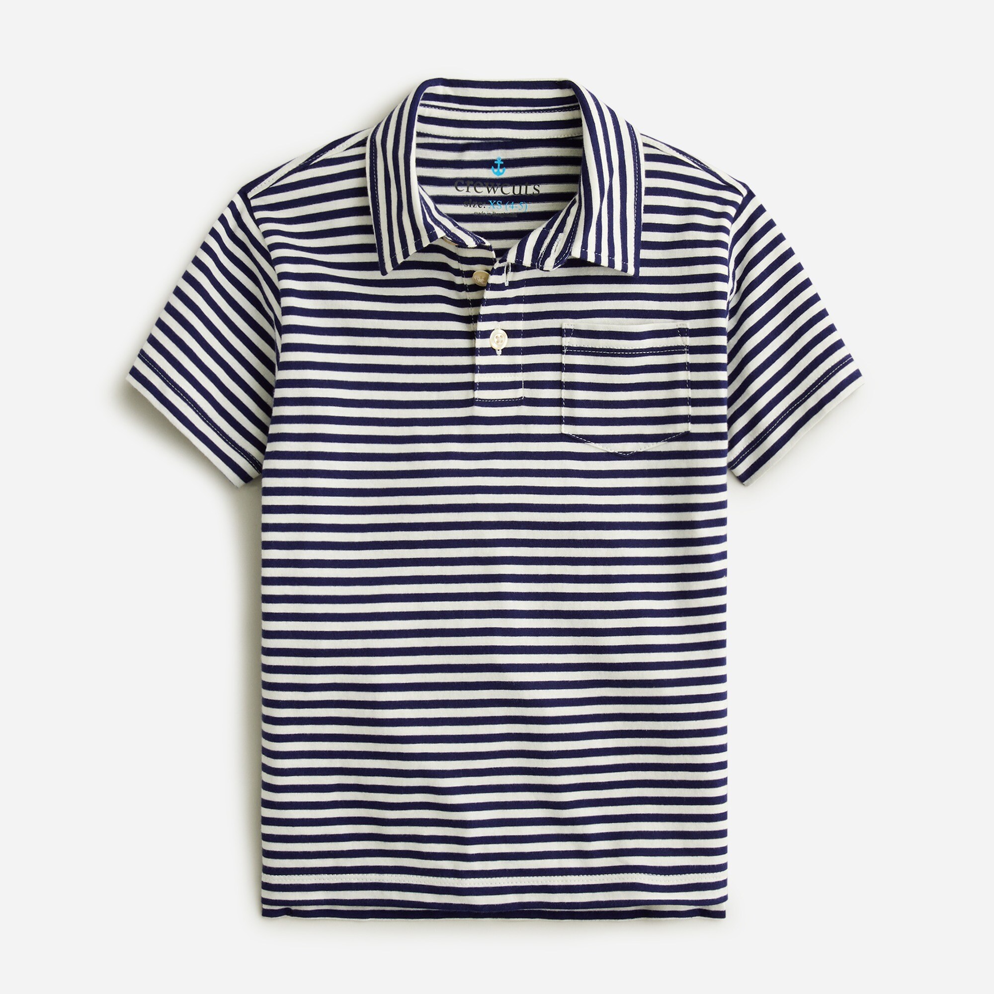 boys Kids' short-sleeve polo shirt in stripe