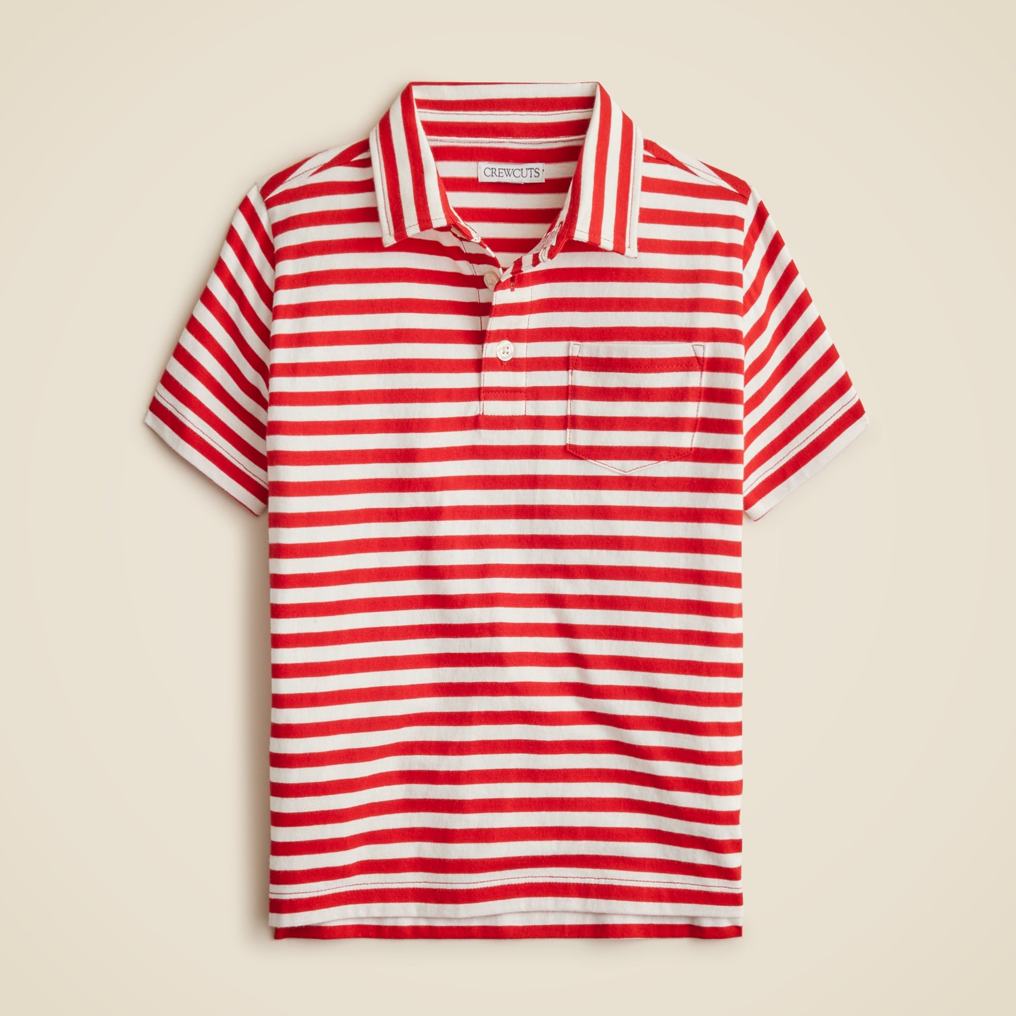 boys Kids' short-sleeve polo shirt in stripe