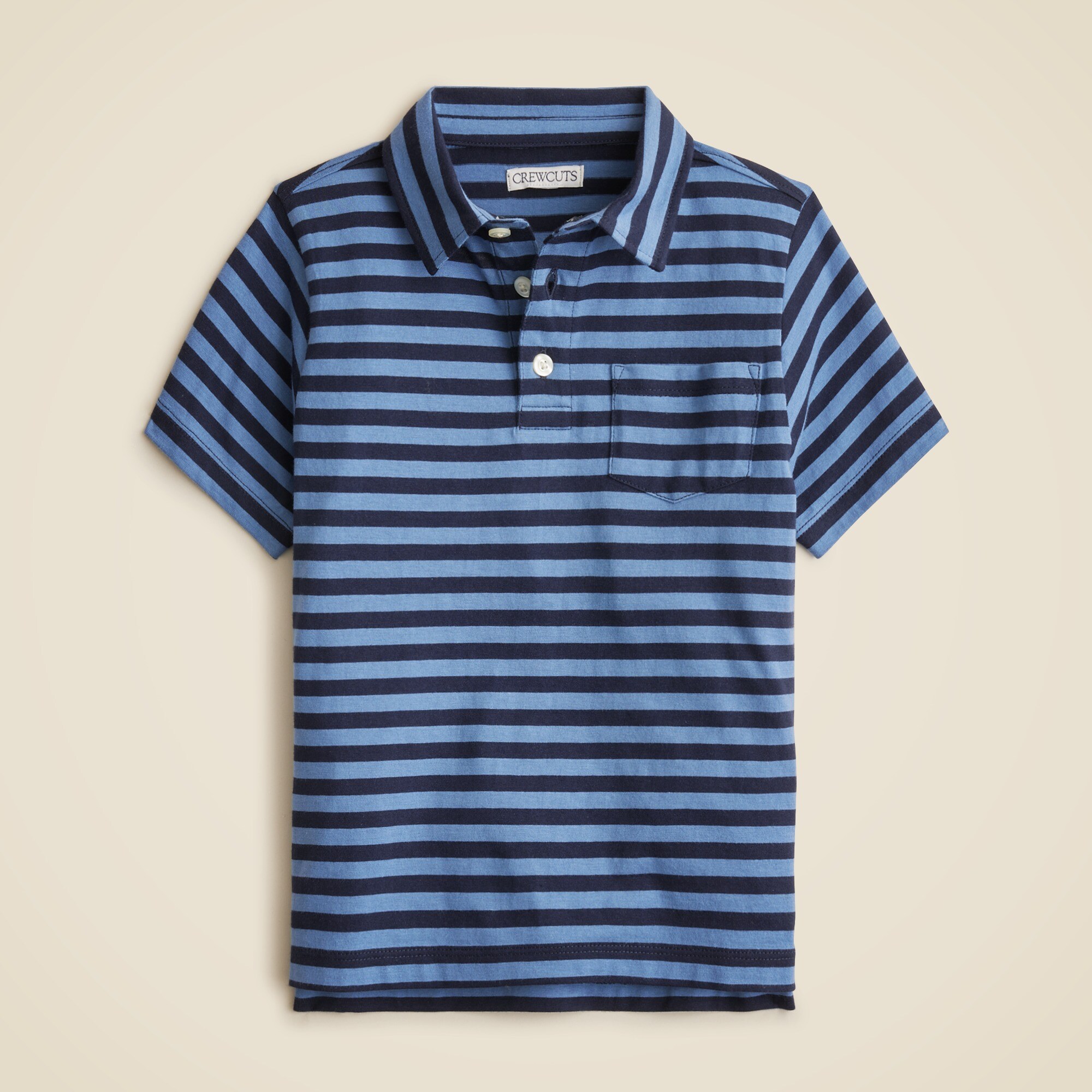 boys Kids' short-sleeve polo shirt in stripe