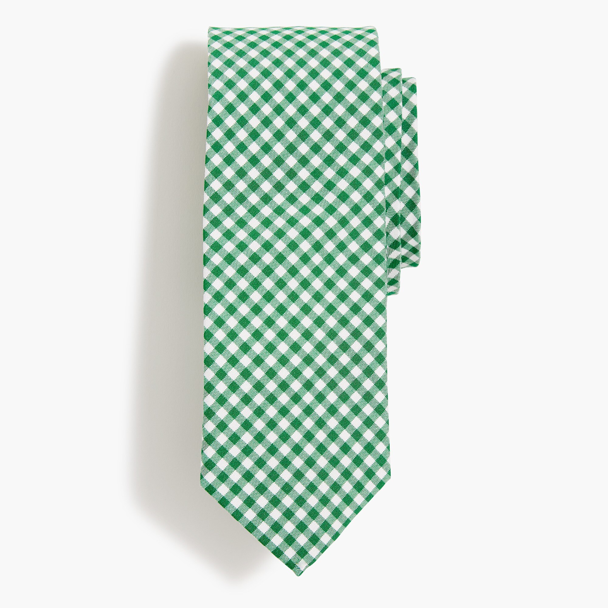 gingham tie for men