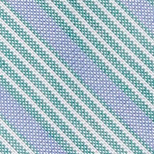 Striped tie GREEN BLUE