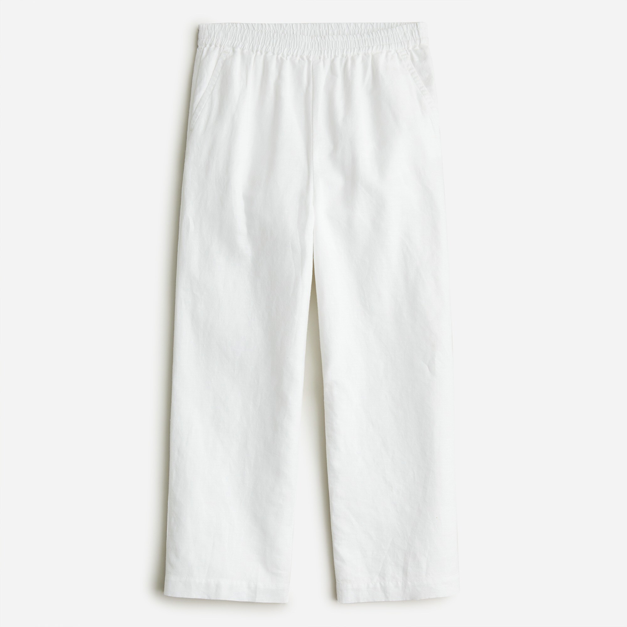 girls Girls&apos; flared linen trouser