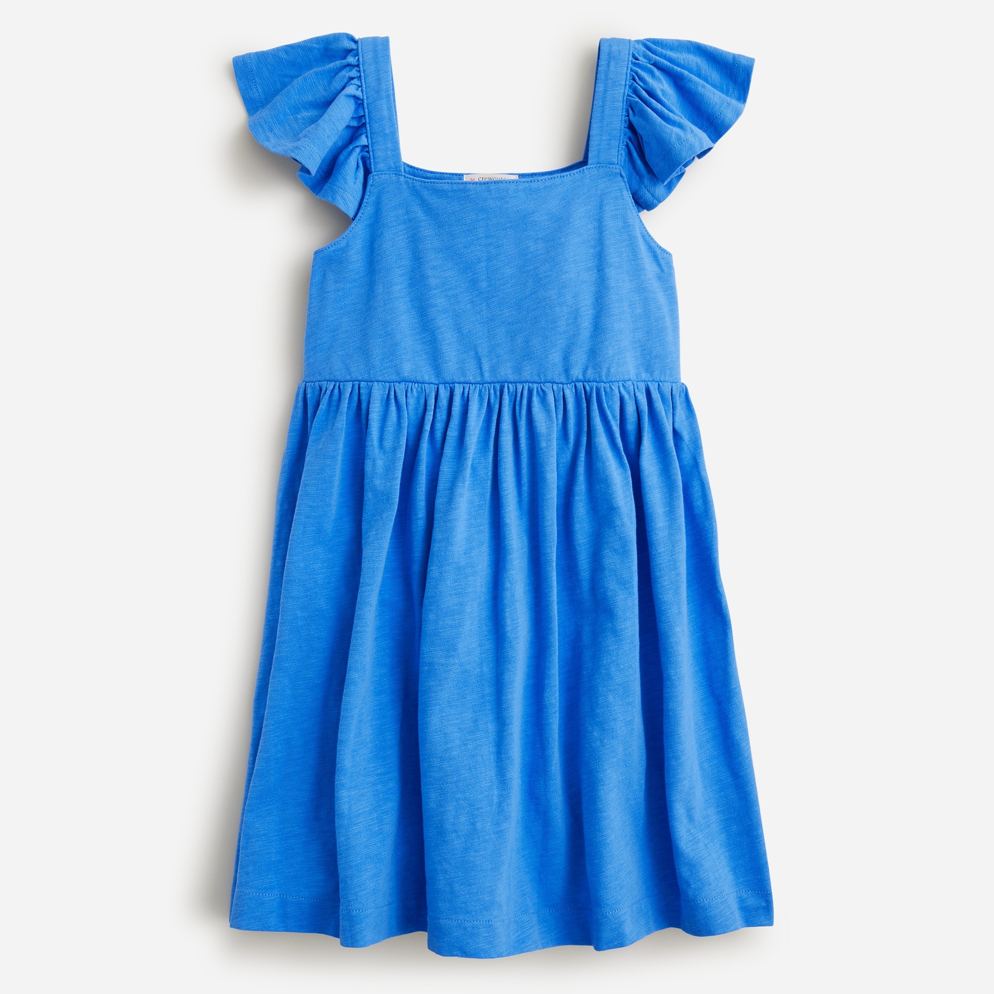  Girls&apos; knit flutter-sleeve dress