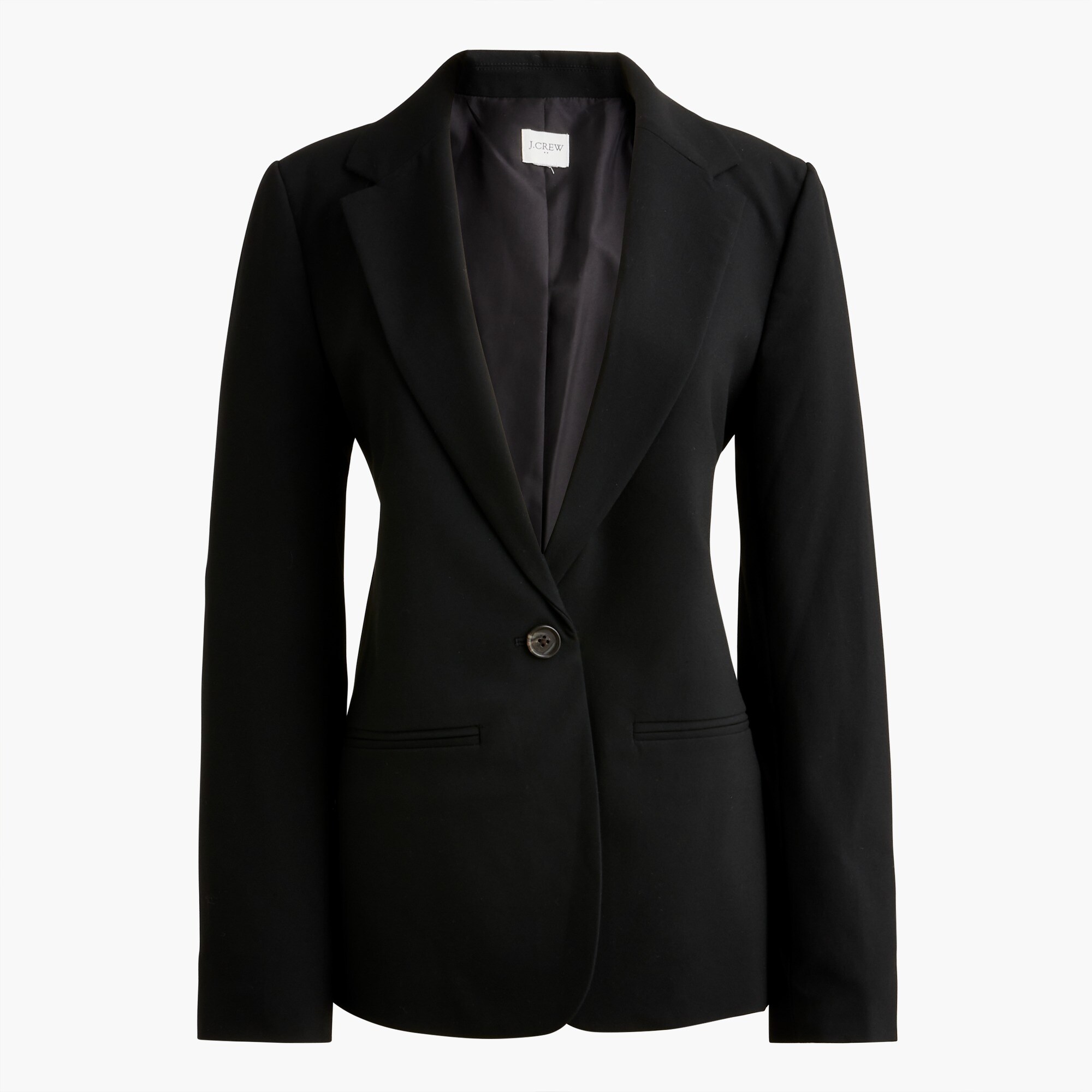 one-button blazer for women