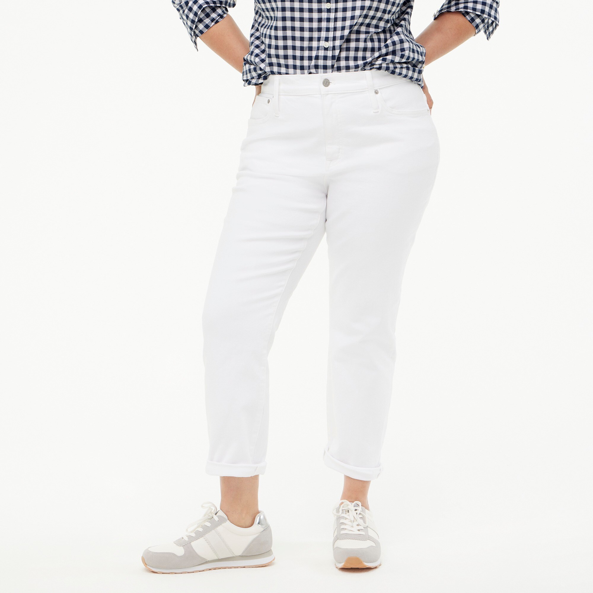 Slim boyfriend jean in all-day stretch