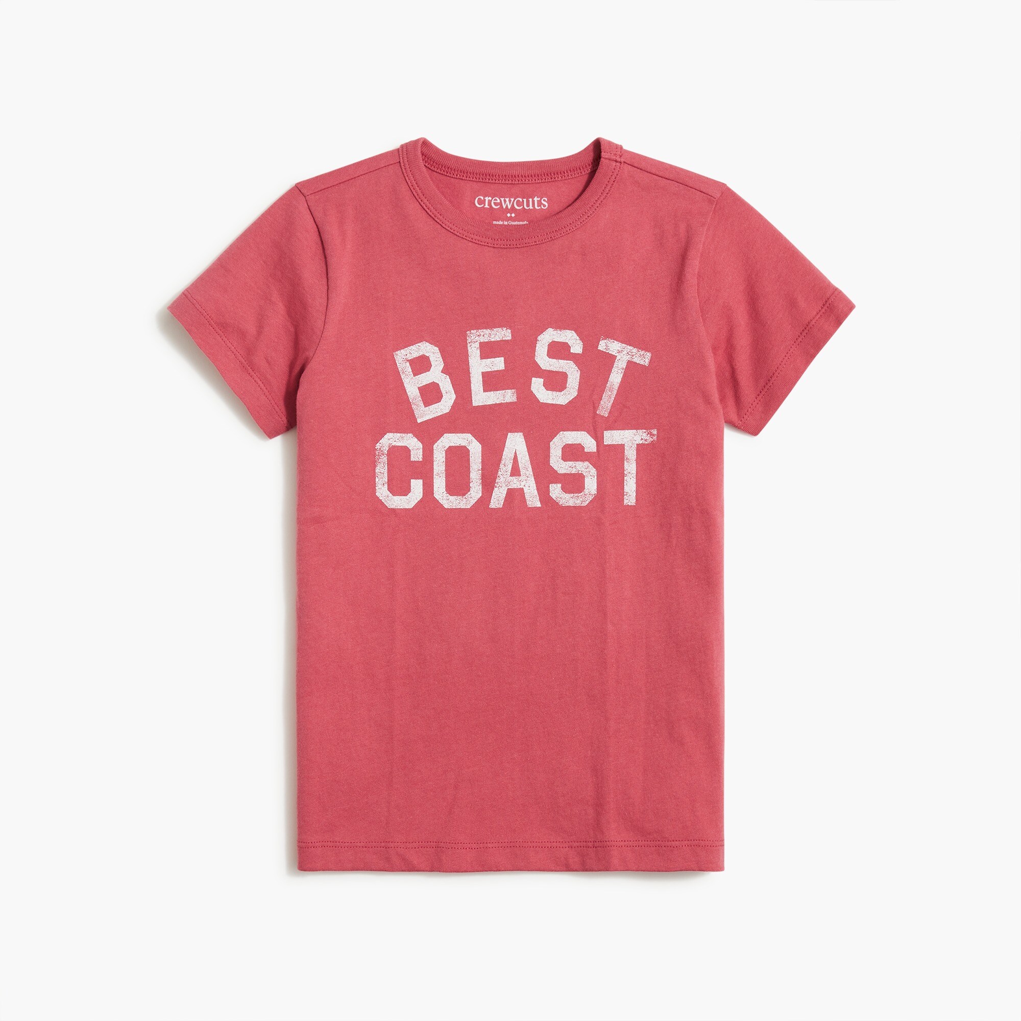 Boys' "best coast" graphic tee