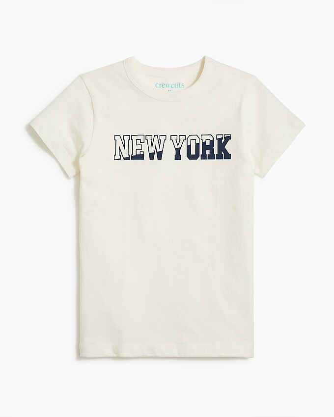 factory: boys&apos; new york graphic tee for boys, right side, view zoomed