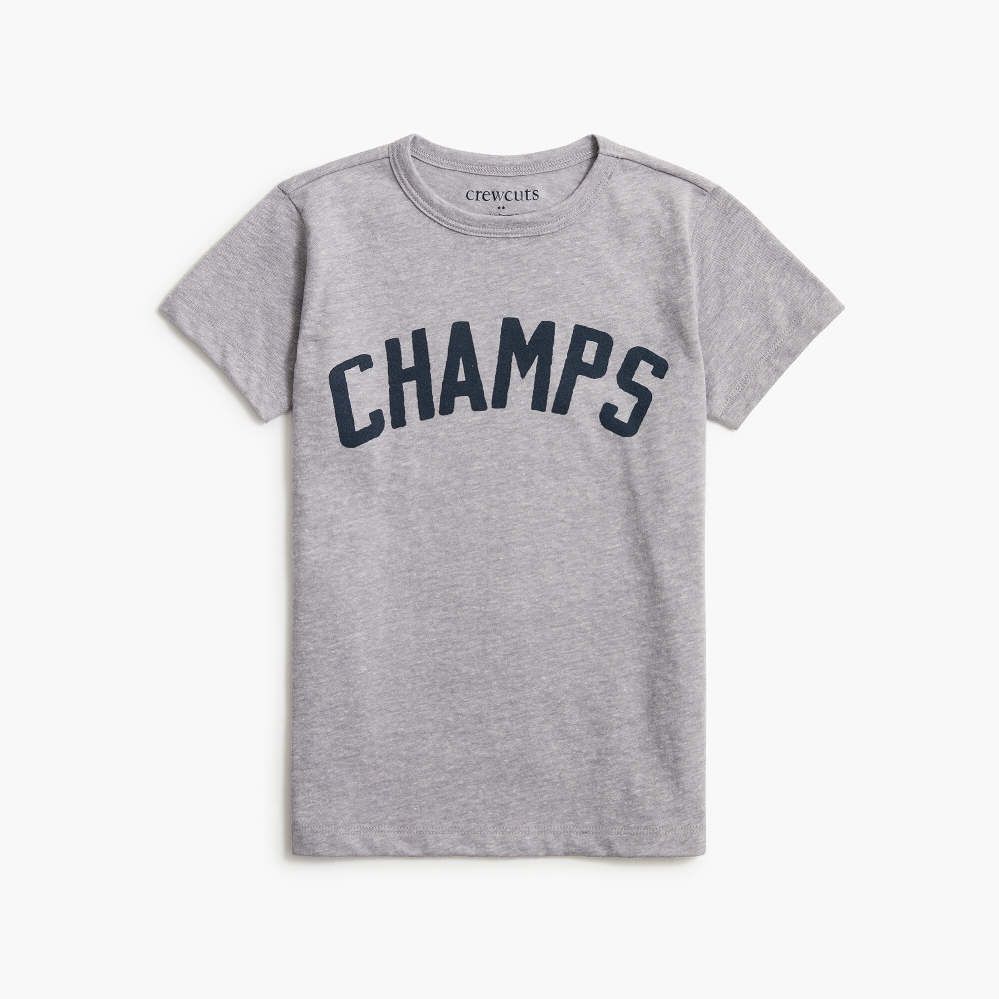 Boys' "champs" graphic tee