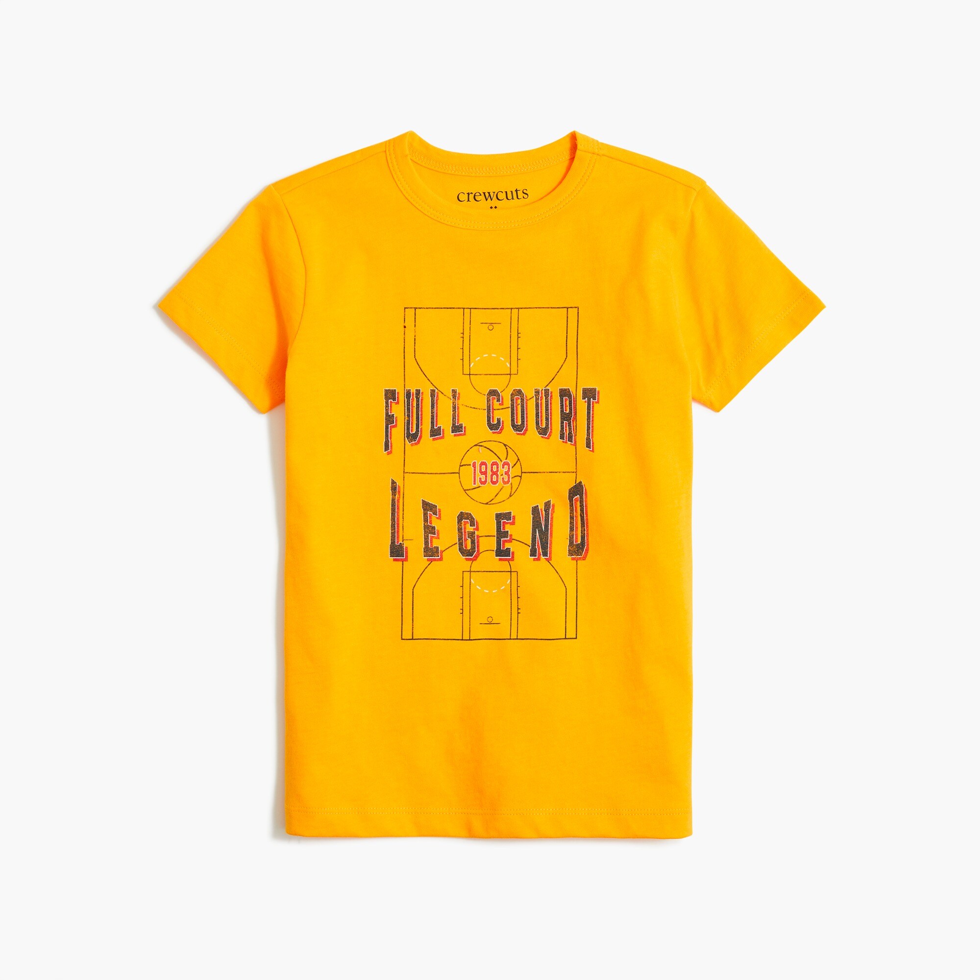 factory: boys&apos; &quot;full court legend&quot; graphic tee for boys, right side, view zoomed
