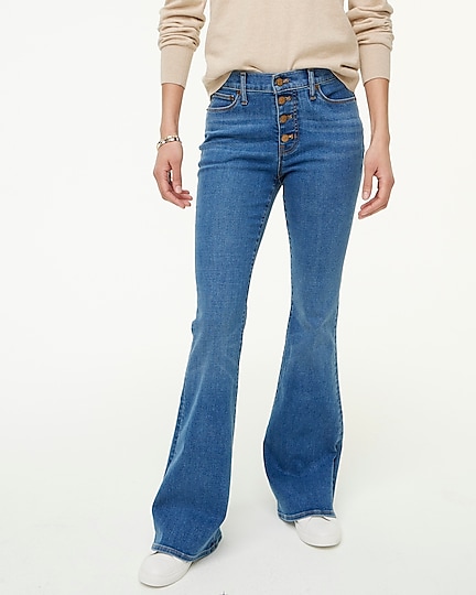 womens Full-length flare jean in signature stretch