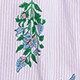 Cotton artist top DRIED LAVENDER MULTI 