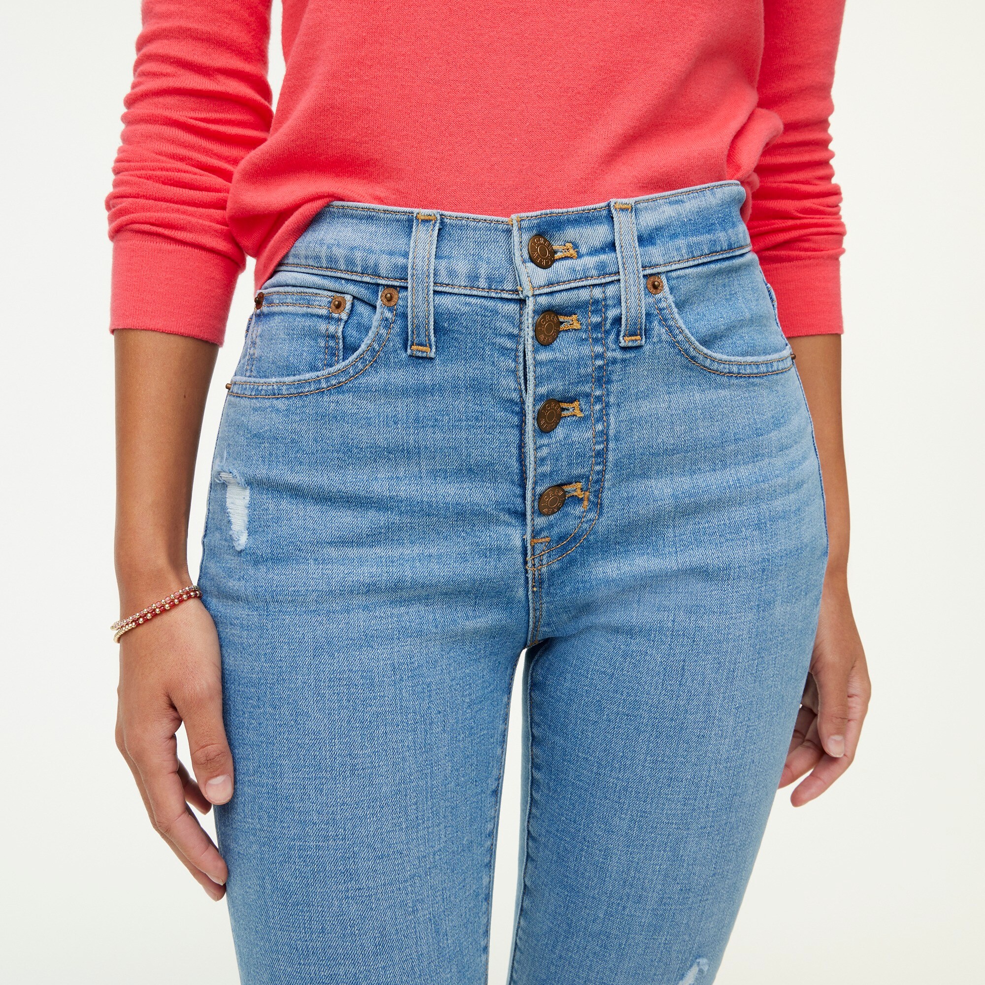 10&quot; high-rise skinny jean in signature stretch