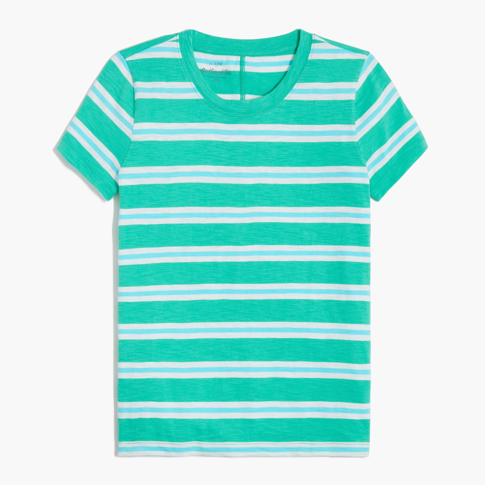 Striped girlfriend tee