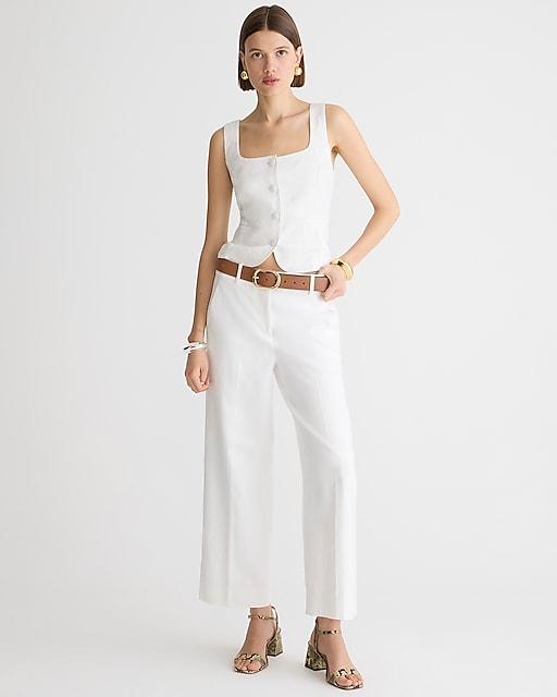 womens Tall Sydney pant in stretch linen blend