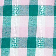 TILLY YD PLAID PINK GRE