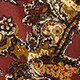 BLOCK PAISLEY BURGUNDY 