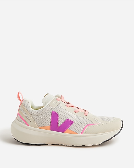 girls Girls&apos; Veja&trade; Canary lace-up sneakers