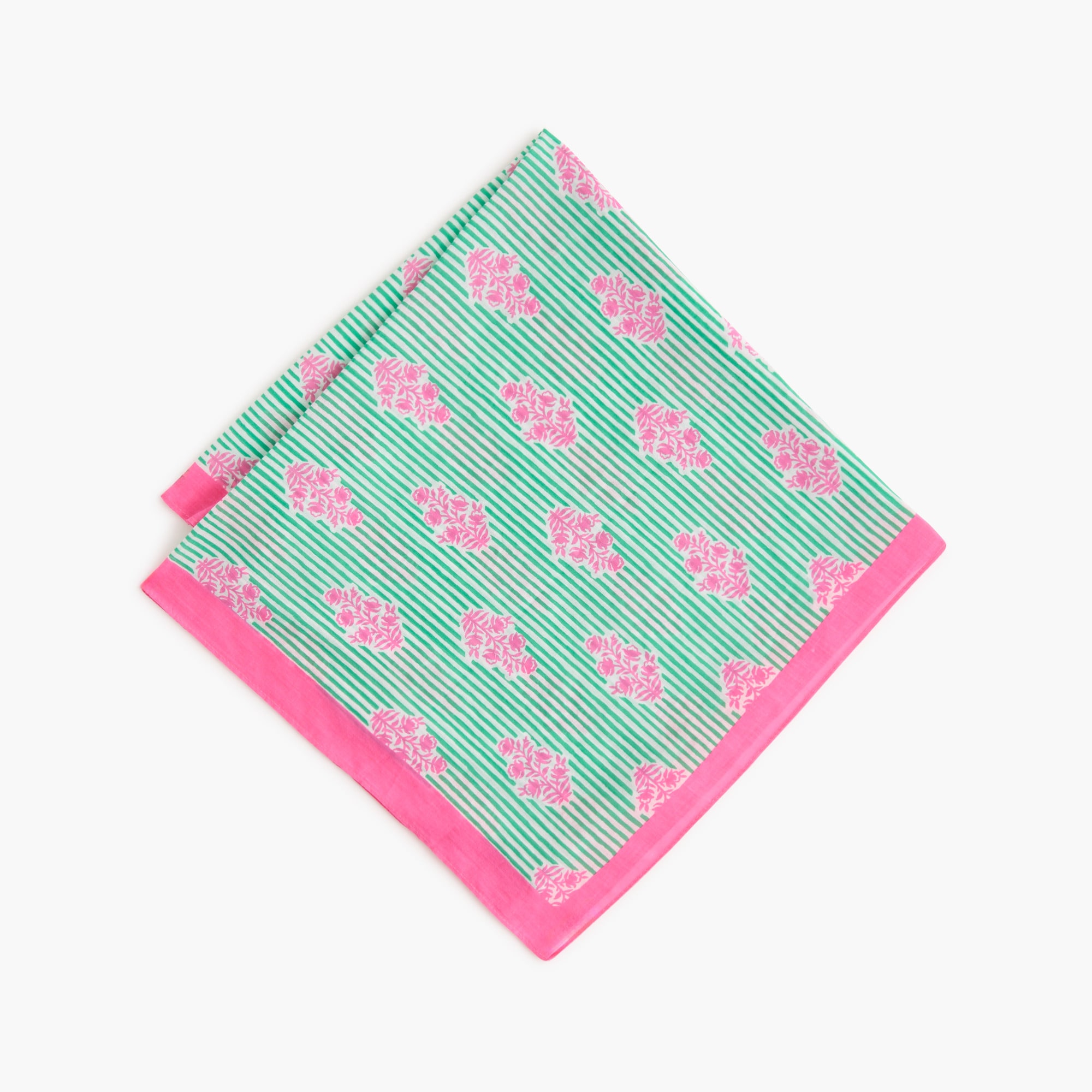 Cotton bandana scarf