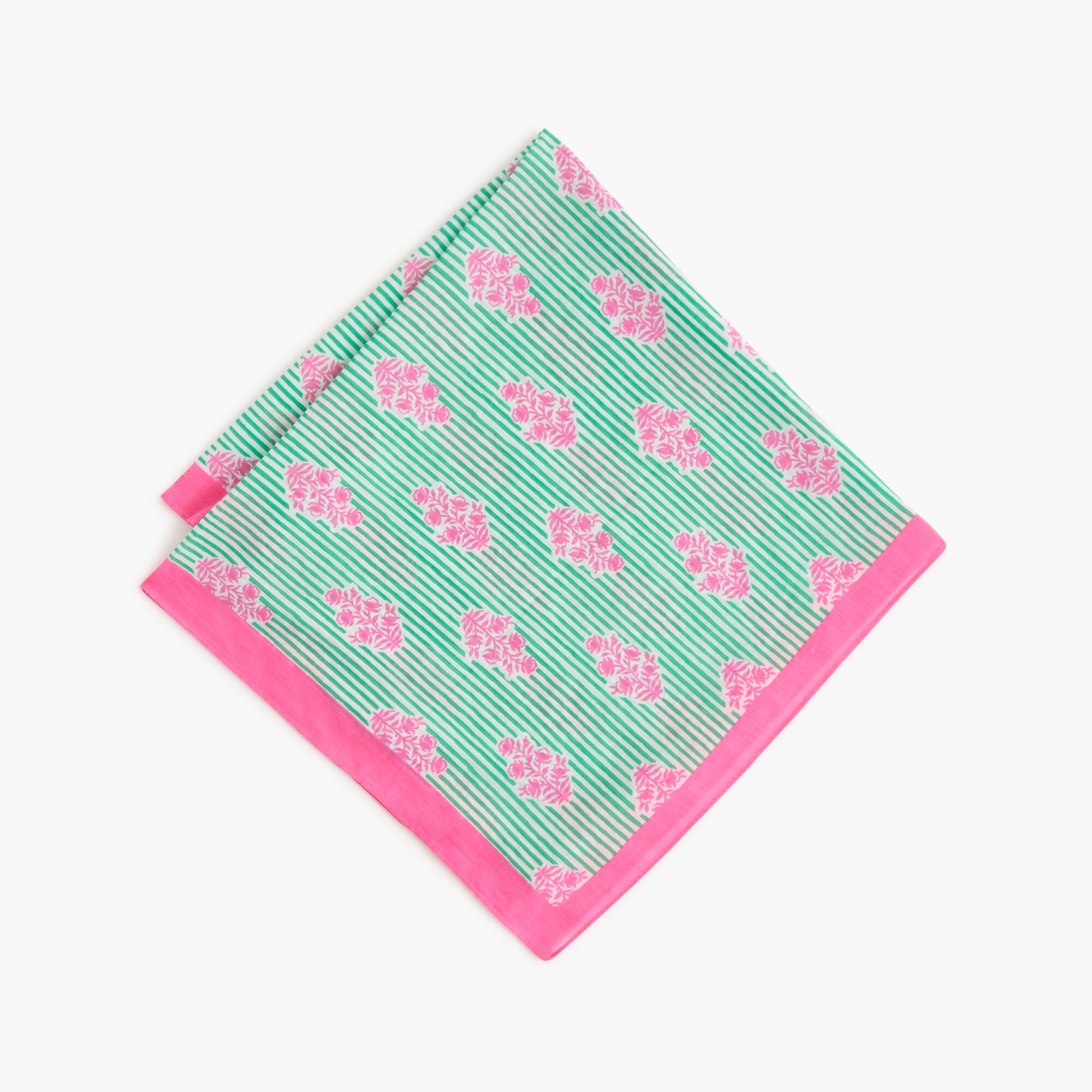 cotton bandana scarf for women