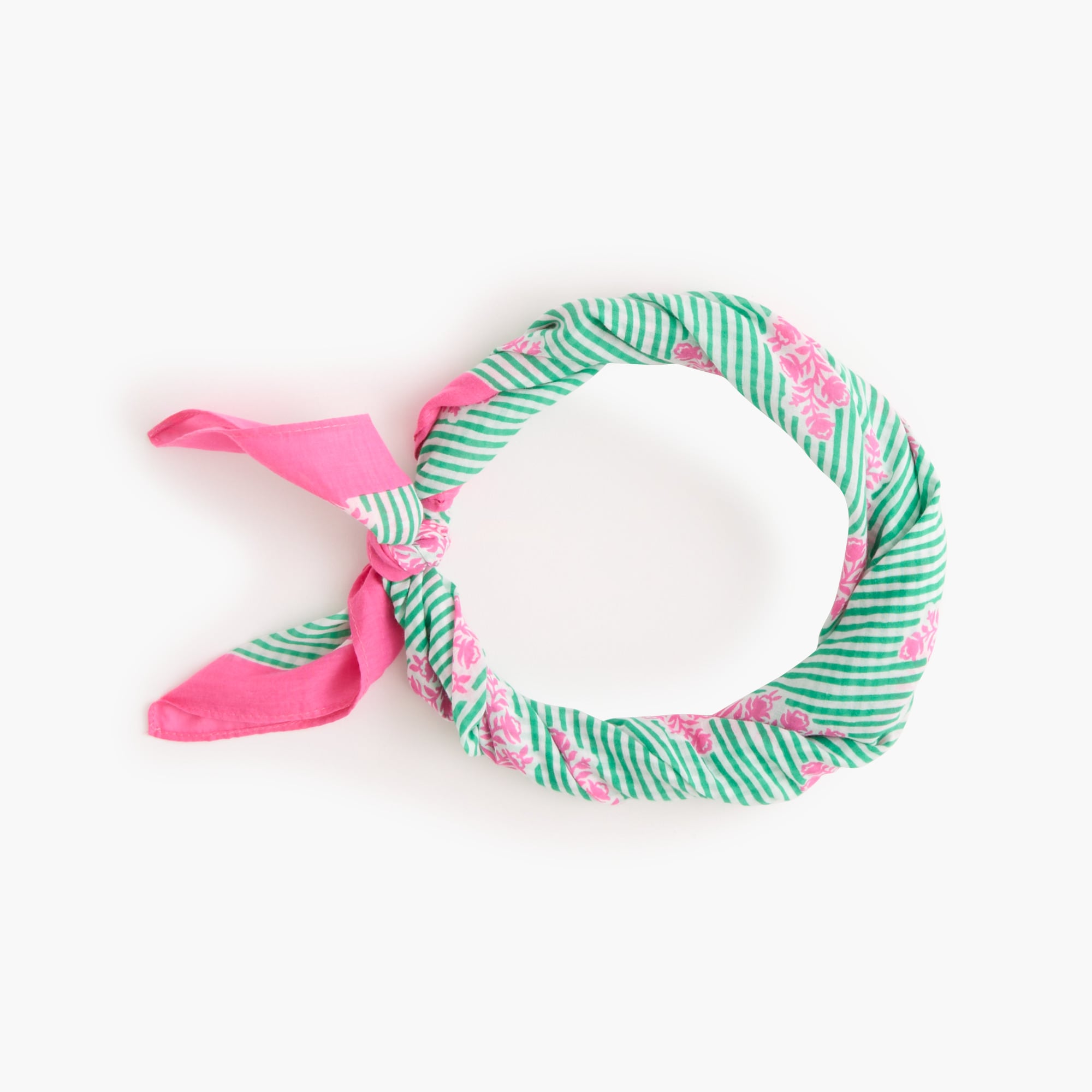 Cotton bandana scarf