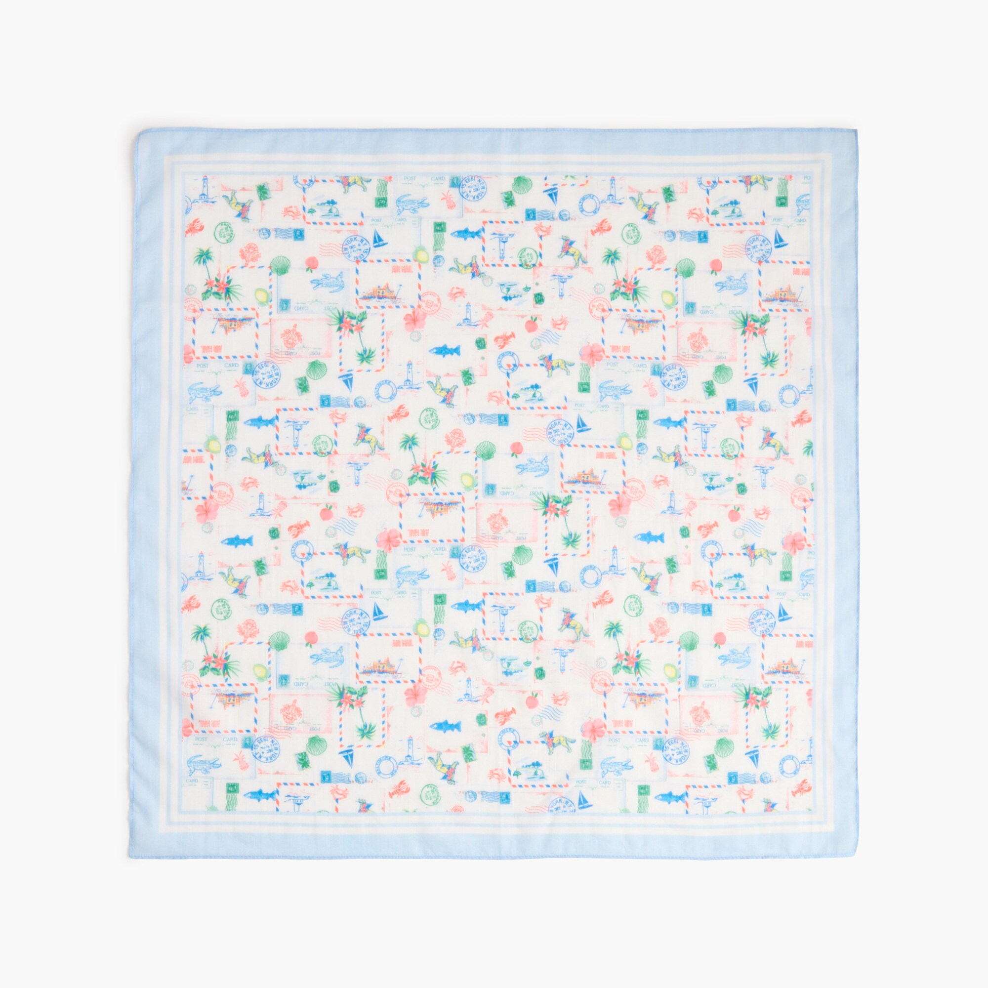 Cotton bandana scarf