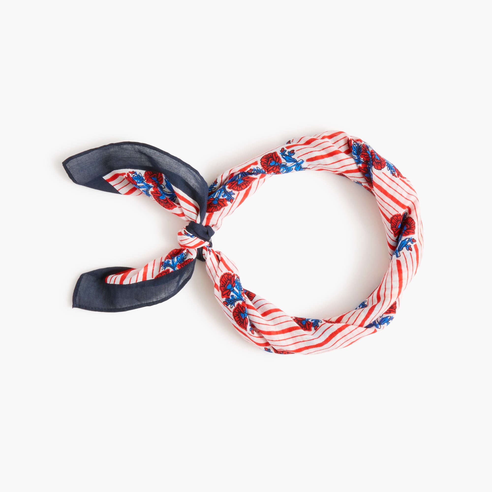 Cotton bandana scarf