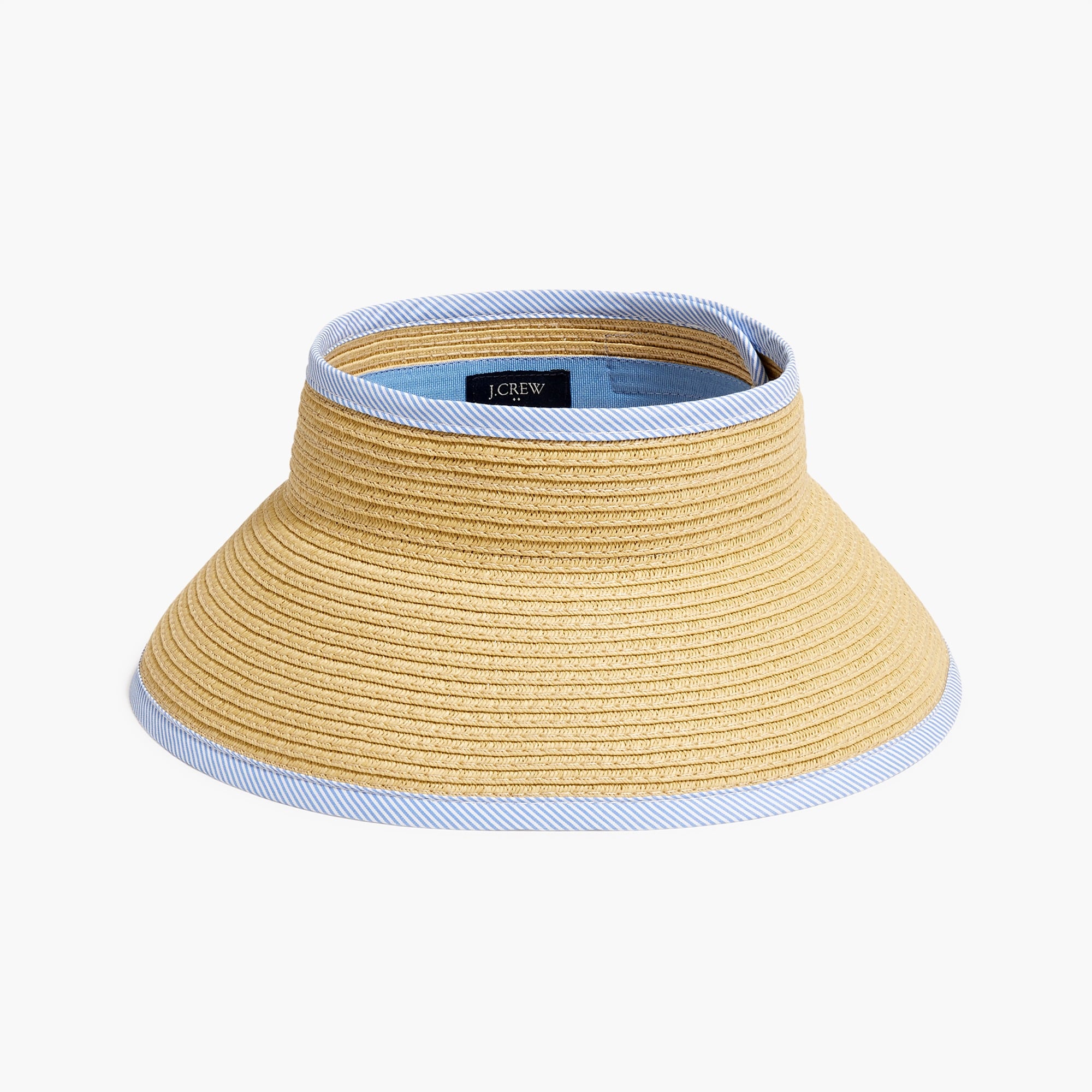 Straw visor