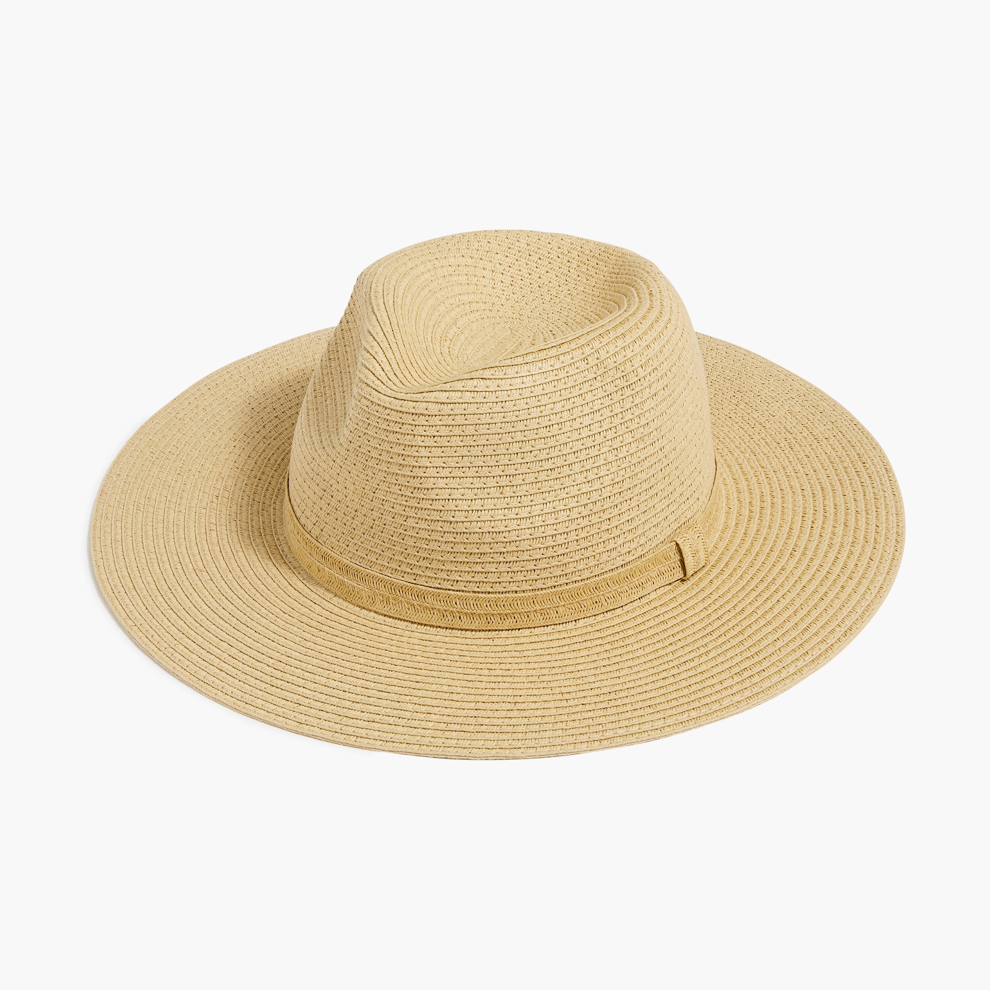 Packable straw hat