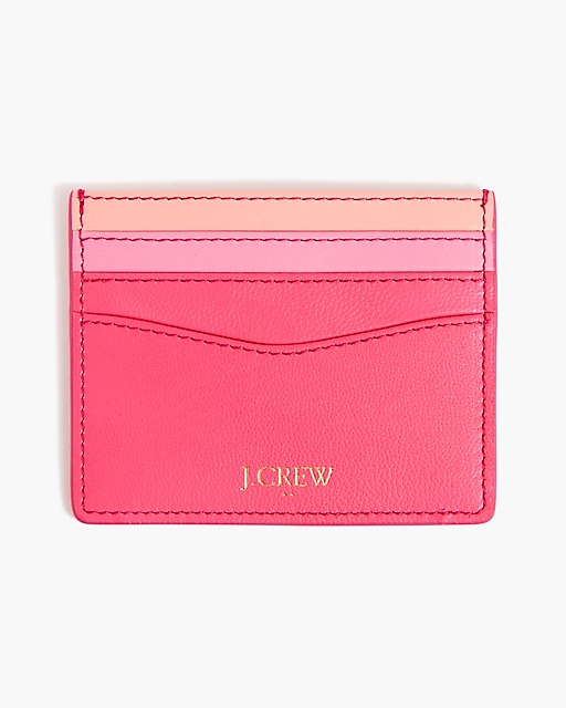 womens Leather card holder