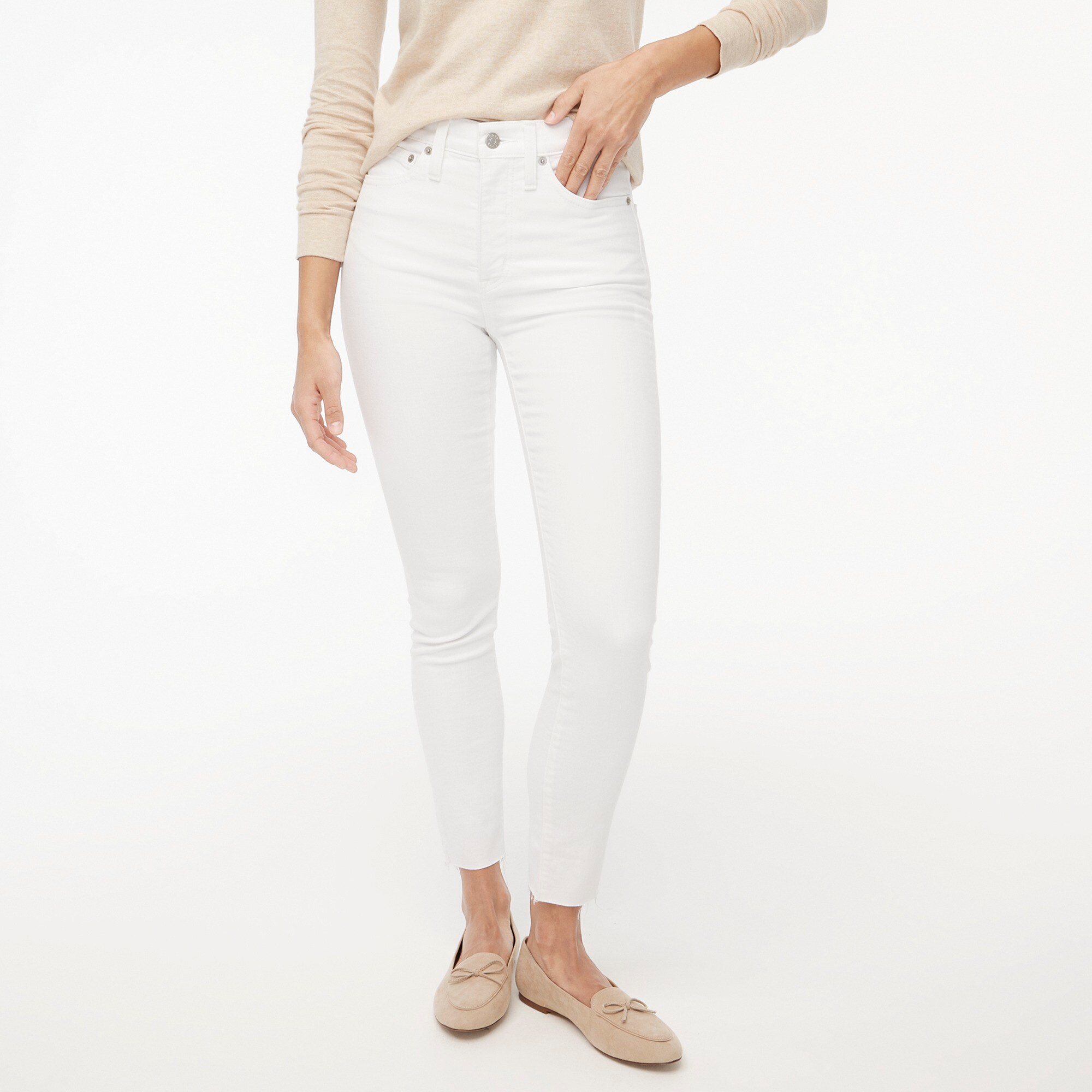 womens 10&quot; high-rise skinny jean in signature stretch