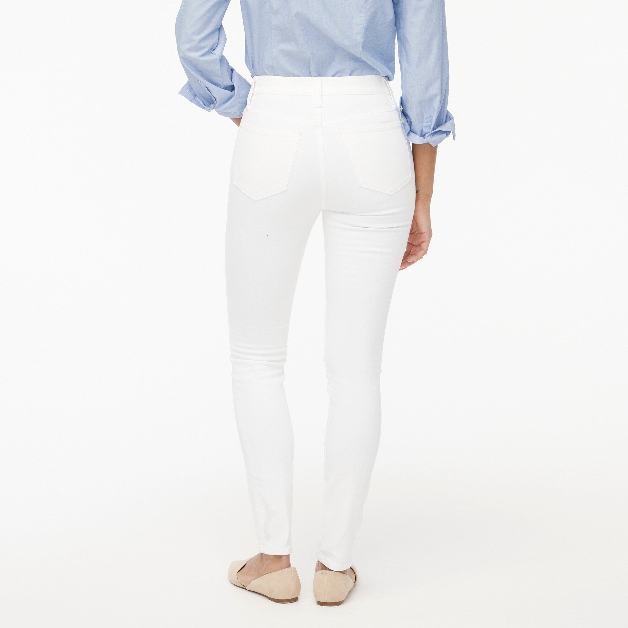 9" mid-rise skinny jean in signature stretch