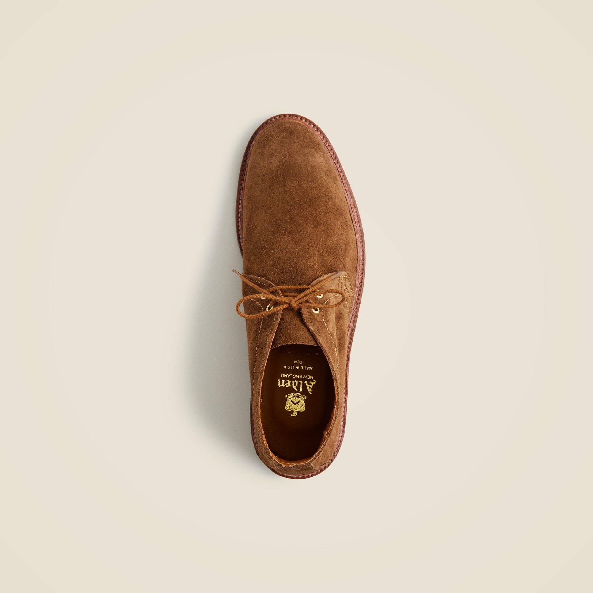 Alden® For J.Crew Unlined Chukka Boots In Suede For Men | J.Crew