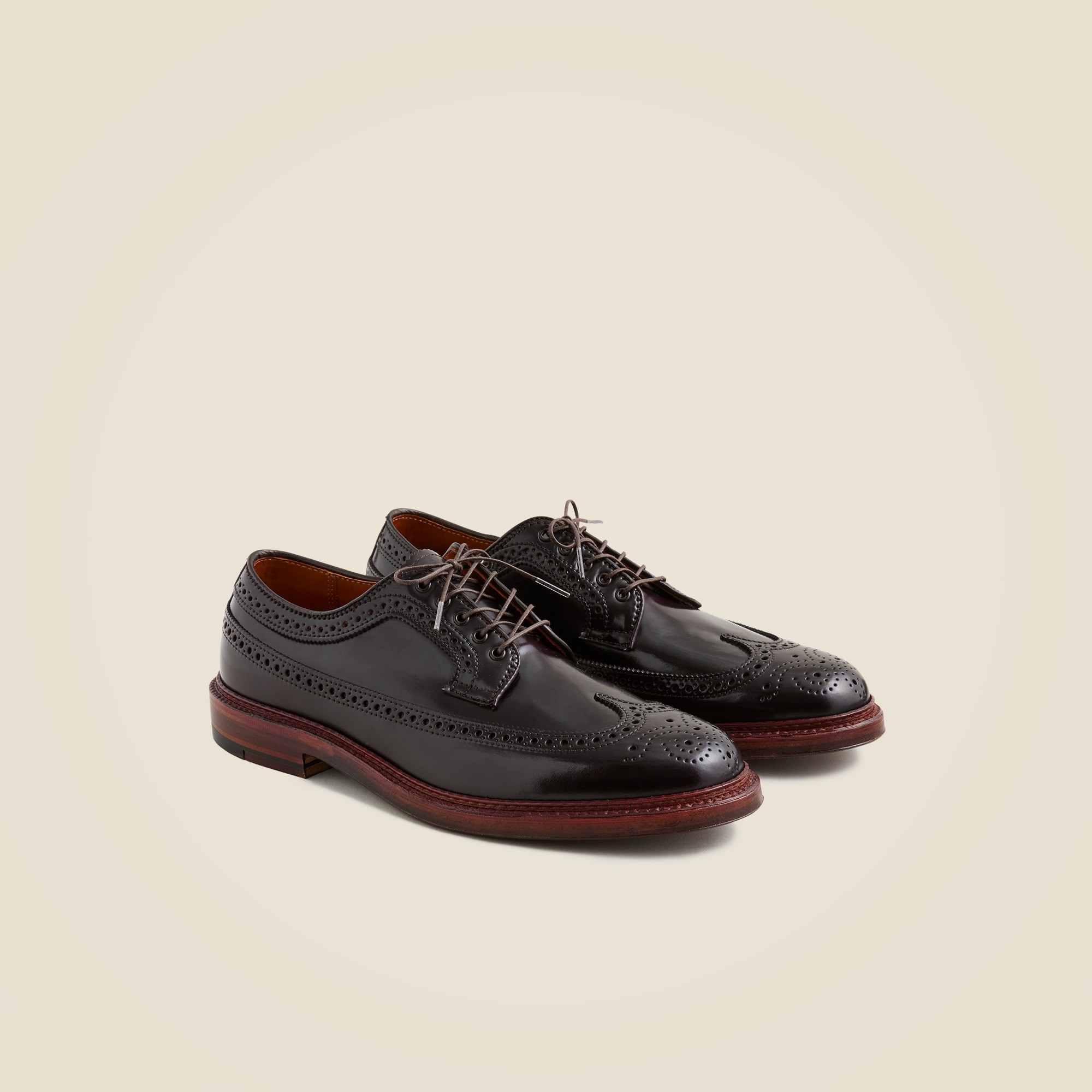 mens Alden&reg; for J.Crew cordovan longwing bluchers