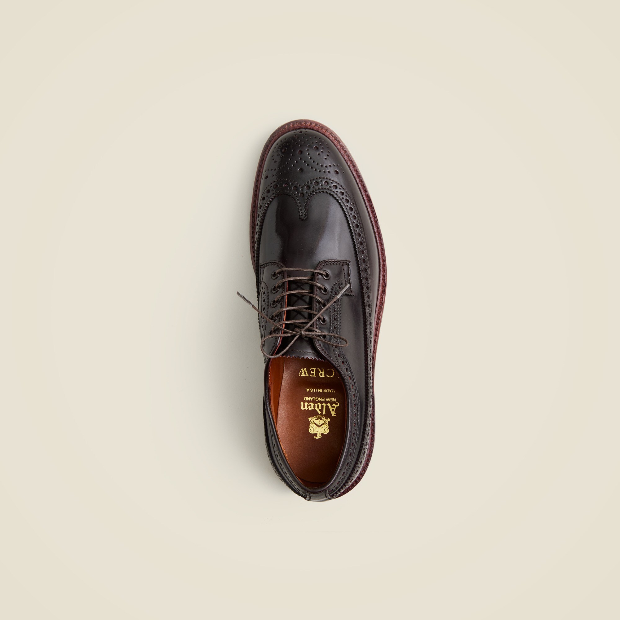 Alden® for J.Crew cordovan longwing bluchers