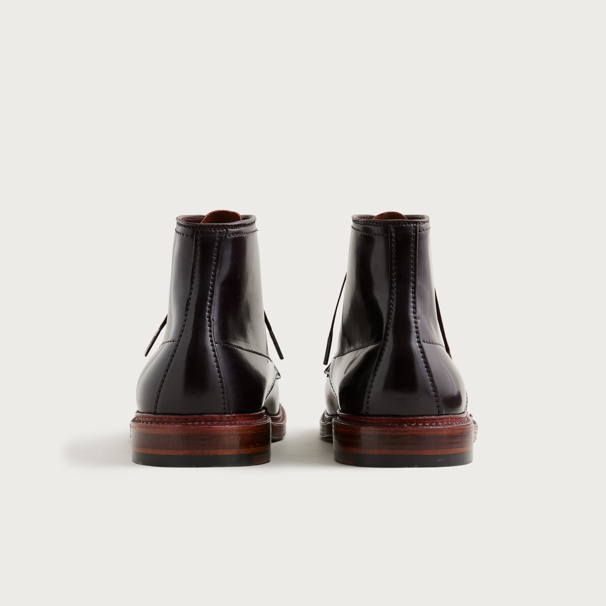 Alden® for J.Crew straight-tip cordovan boots