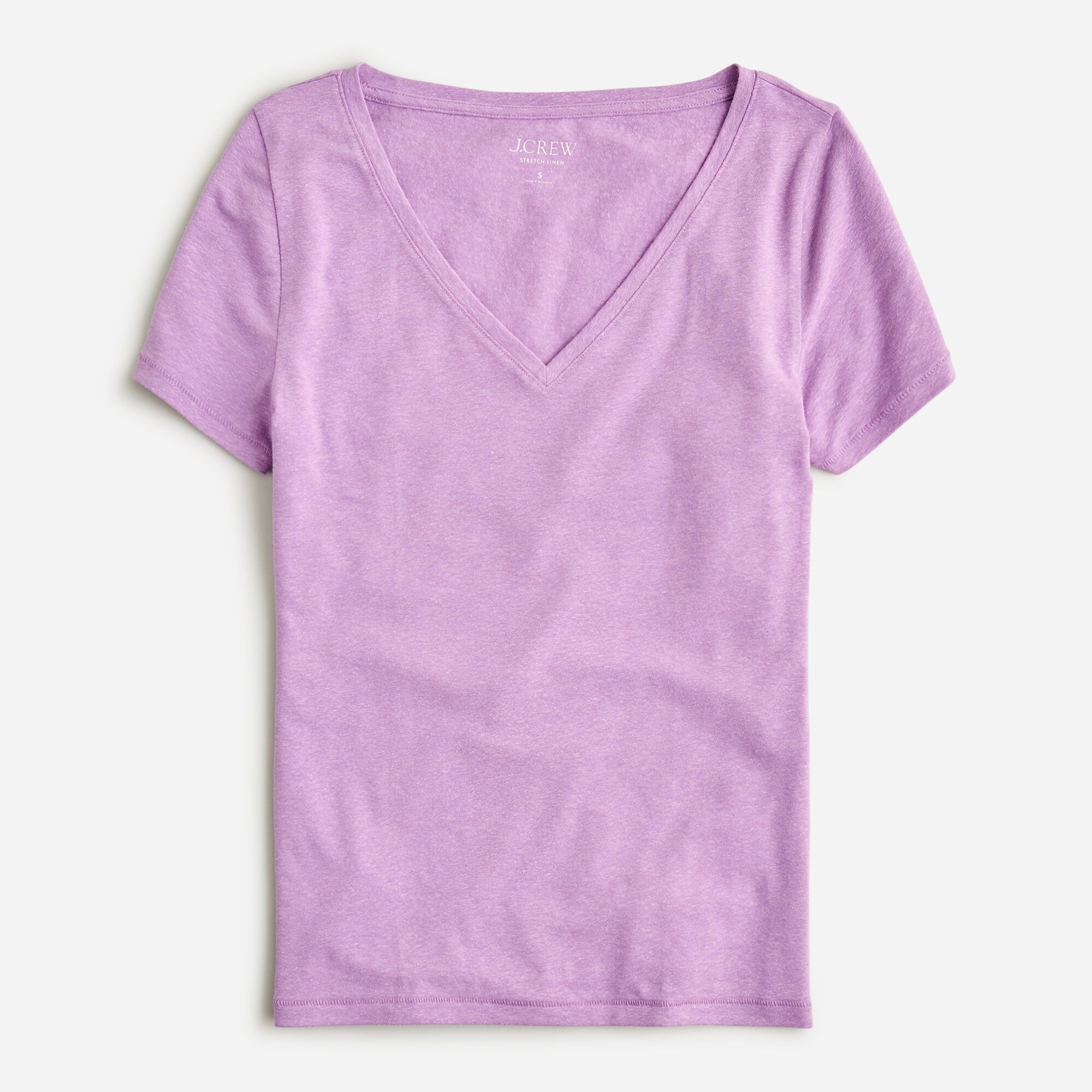 Vintage cotton V-neck T-shirt