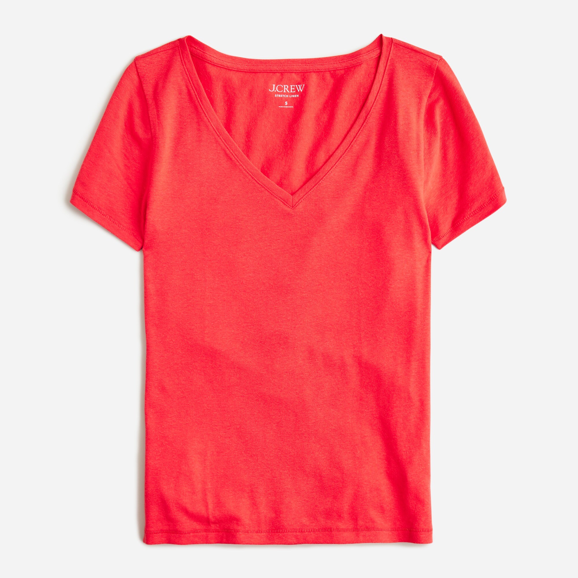  Vintage cotton V-neck T-shirt