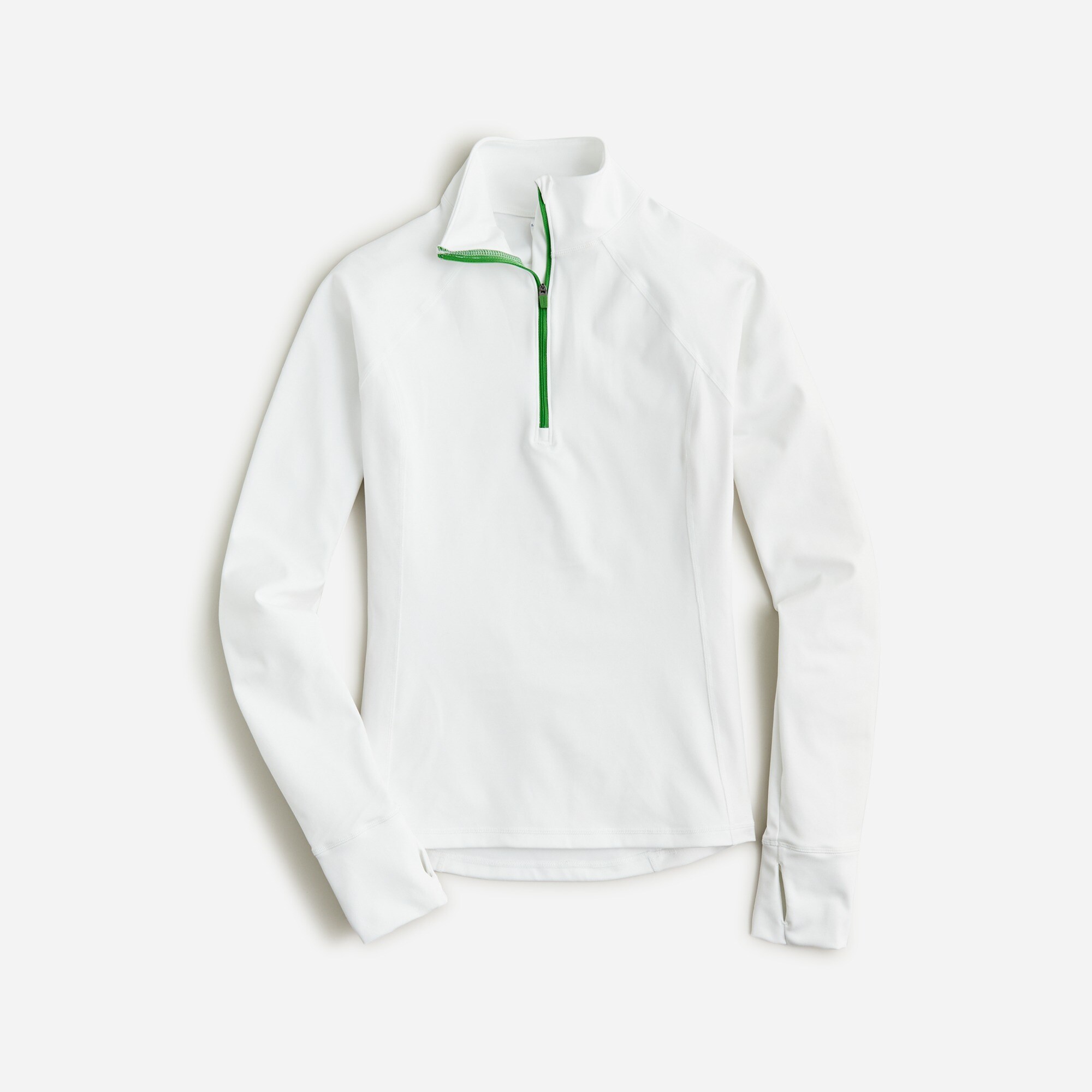 White half zip pullover women's new arrivals