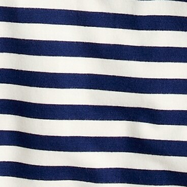 FormKnit one-shoulder elbow-sleeve T-shirt in stripe SAIL MED NAVY STRIPE j.crew: formknit one-shoulder elbow-sleeve t-shirt in stripe for women