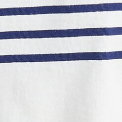 Long-sleeve polo shirt in stripe MED EVEN MED NAVY STRIP j.crew: long-sleeve polo shirt in stripe for women