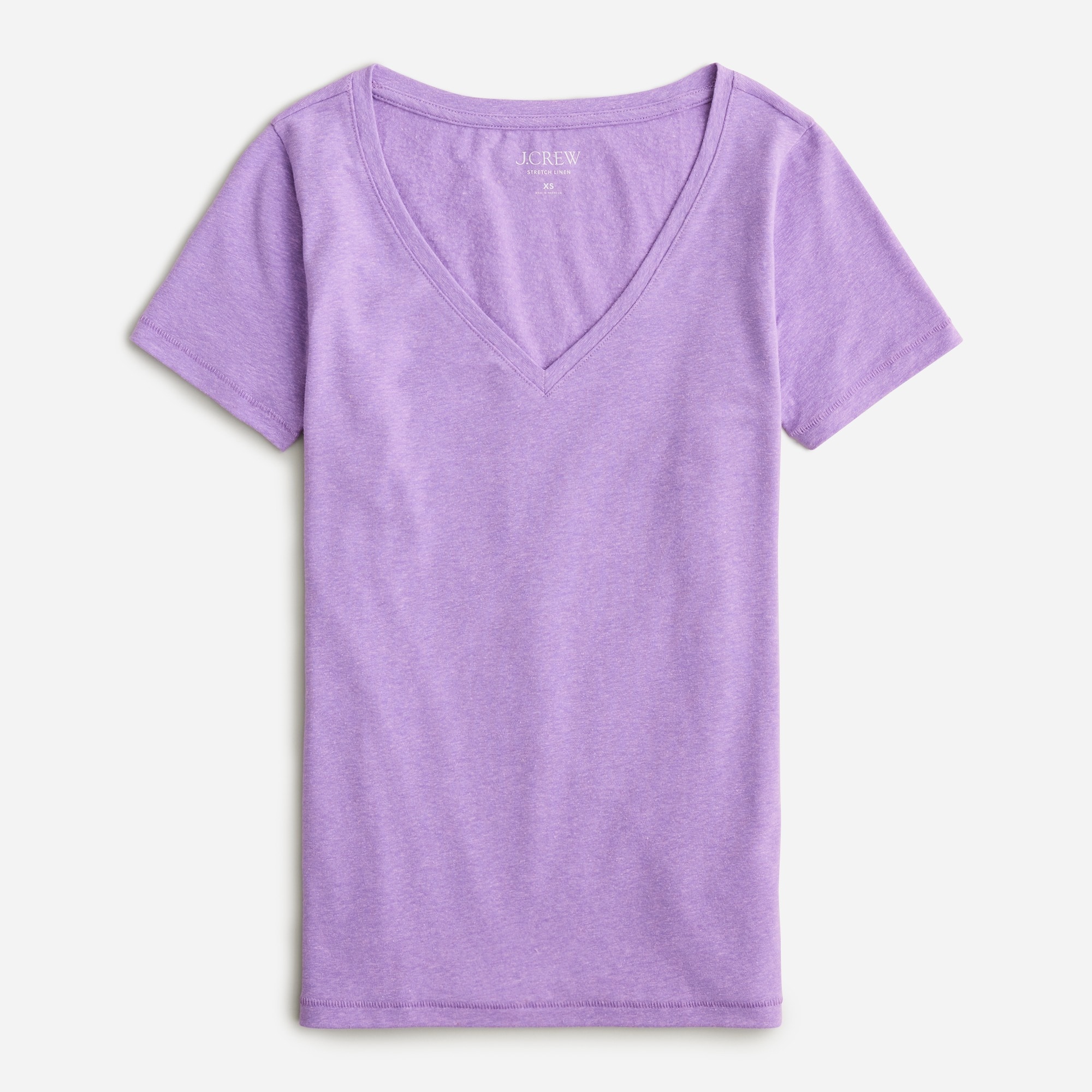 Reel Life Women's Ocean Washed V-Neck T-Shirt - Small - Lavender