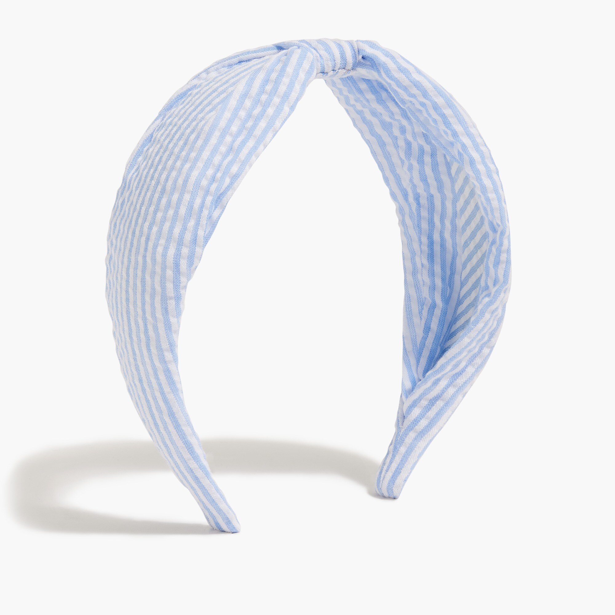 factory: knotted wrap headband for women, right side, view zoomed