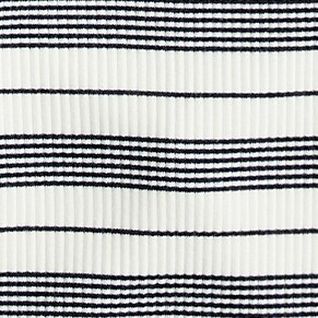 GLENN IVORY NAVY STRIPE