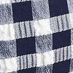Heritage bandeau bikini top in classic gingham WHITE NAVY heritage bandeau bikini top in classic gingham for women