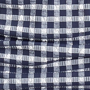 Ruched tie-shoulder one-piece swimsuit in classic gingham WHITE NAVY j.crew: ruched tie-shoulder one-piece swimsuit in classic gingham for women