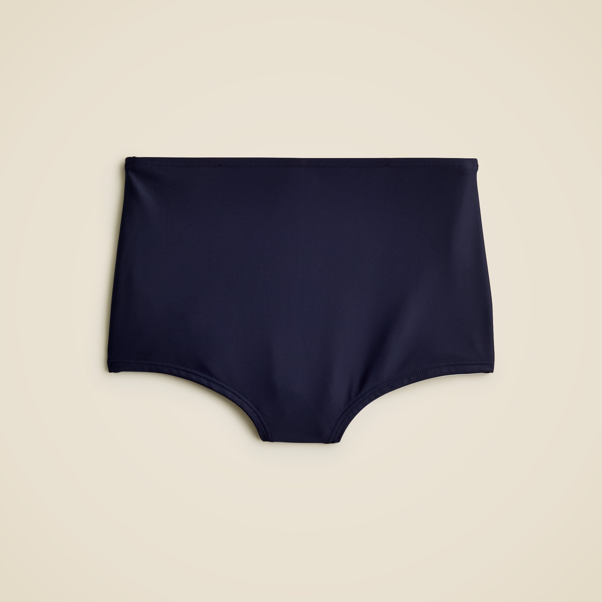 Retro high-rise bikini bottom