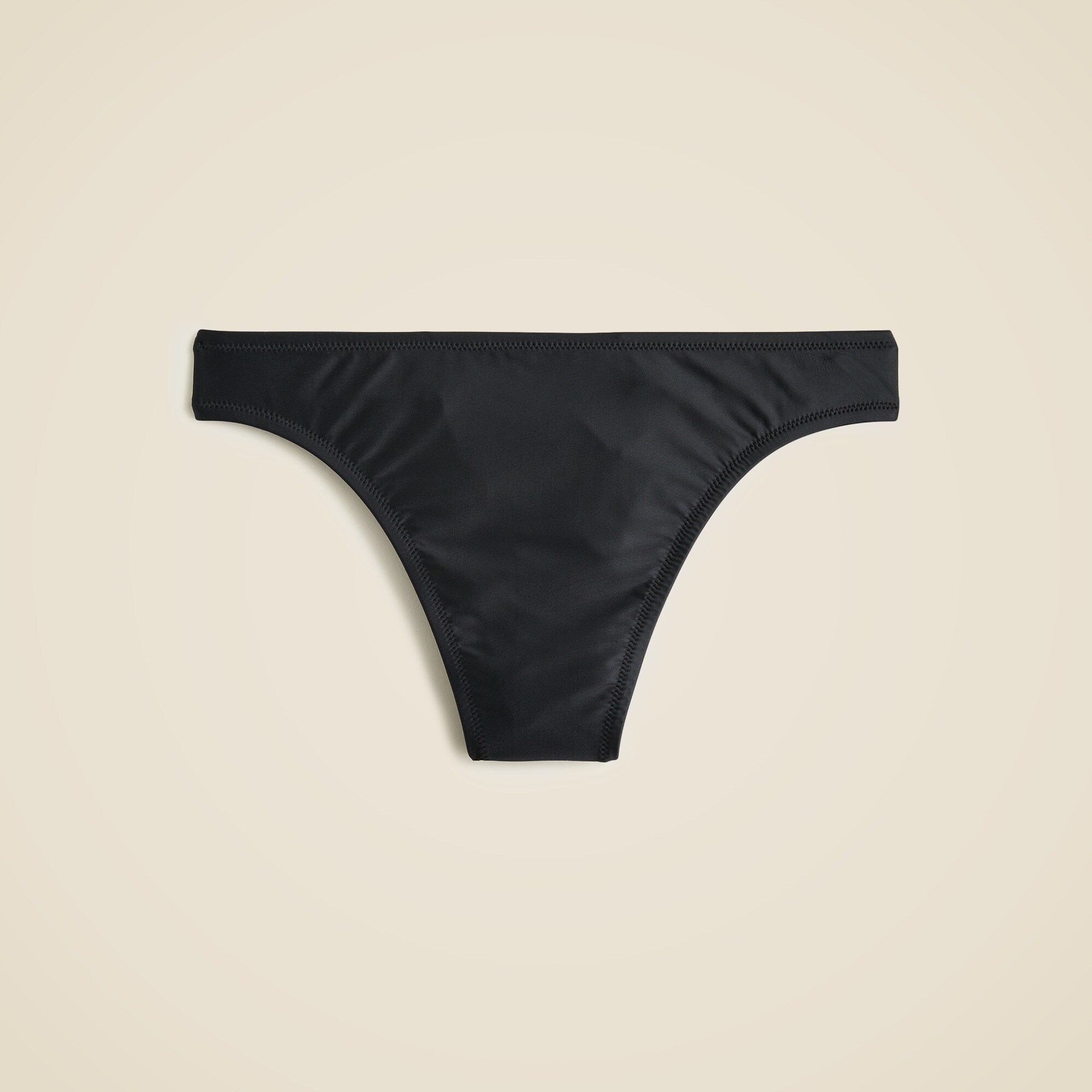 High-rise cheeky bikini bottom