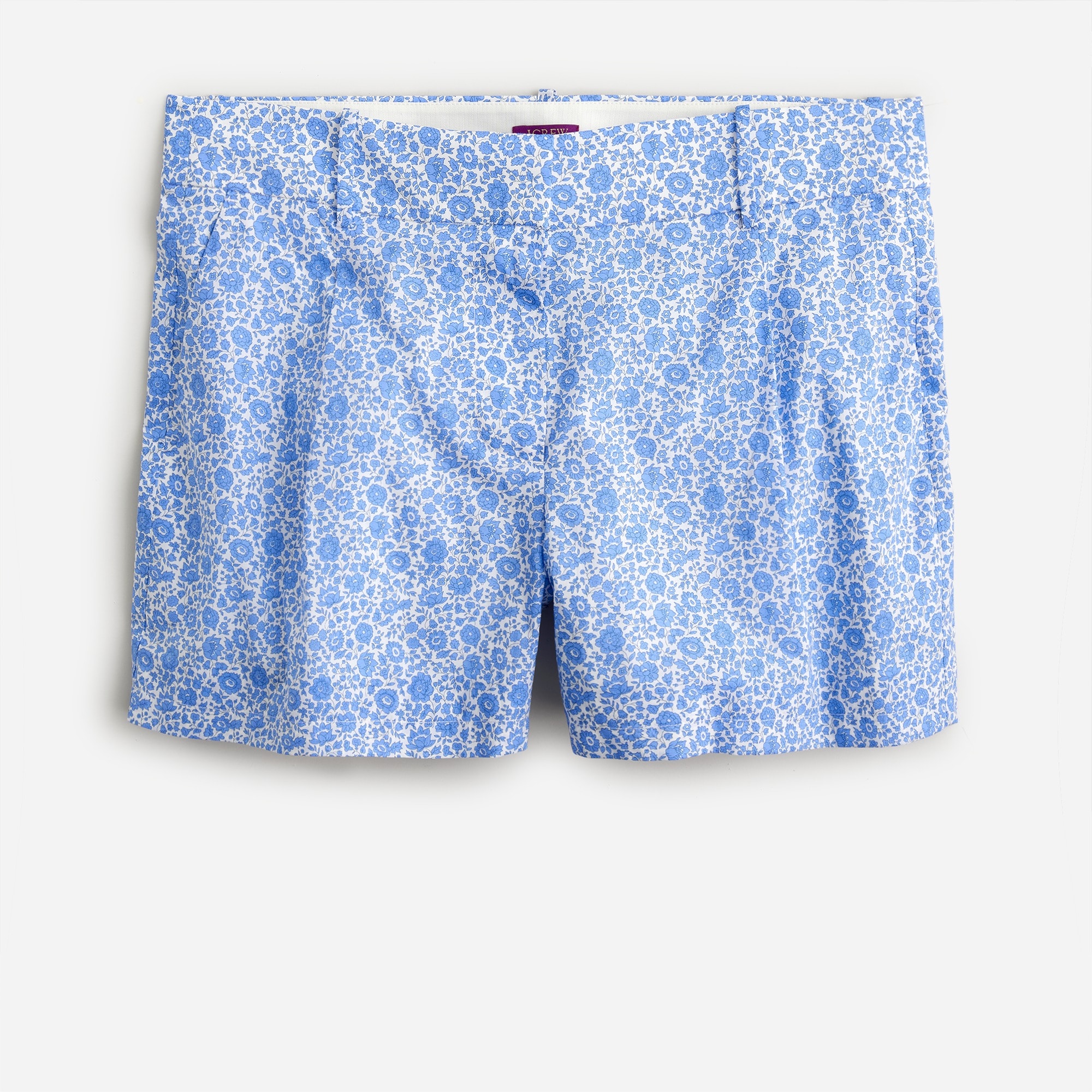 J.Crew: Limited-edition High-rise Pleated Short In Liberty® D'Anjo ...